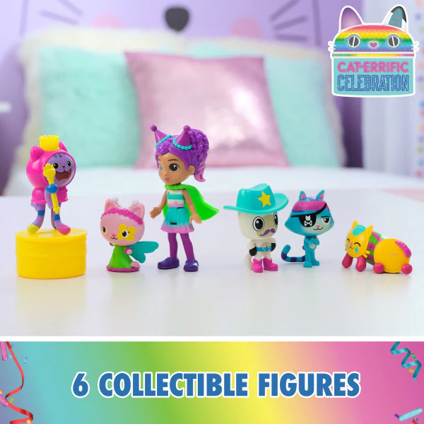 Gabby's Dollhouse Deluxe Figure Gift Pack - Celebration - Image 4