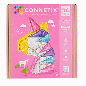 Connetix Glitter Unicorn Pack 56 pc