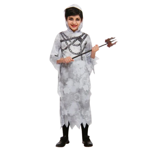 Halloween The White Reaper Kids Costume-Large
