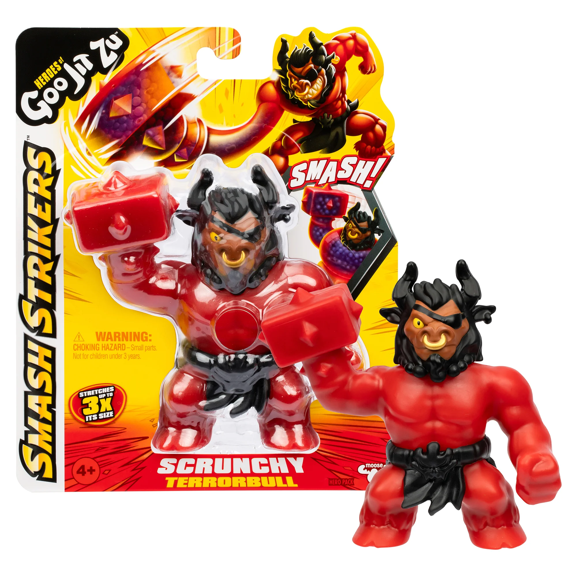 Heroes Of Goo Jit Zu S12 Smash Strikers Hero Scrunchy Terrorbull