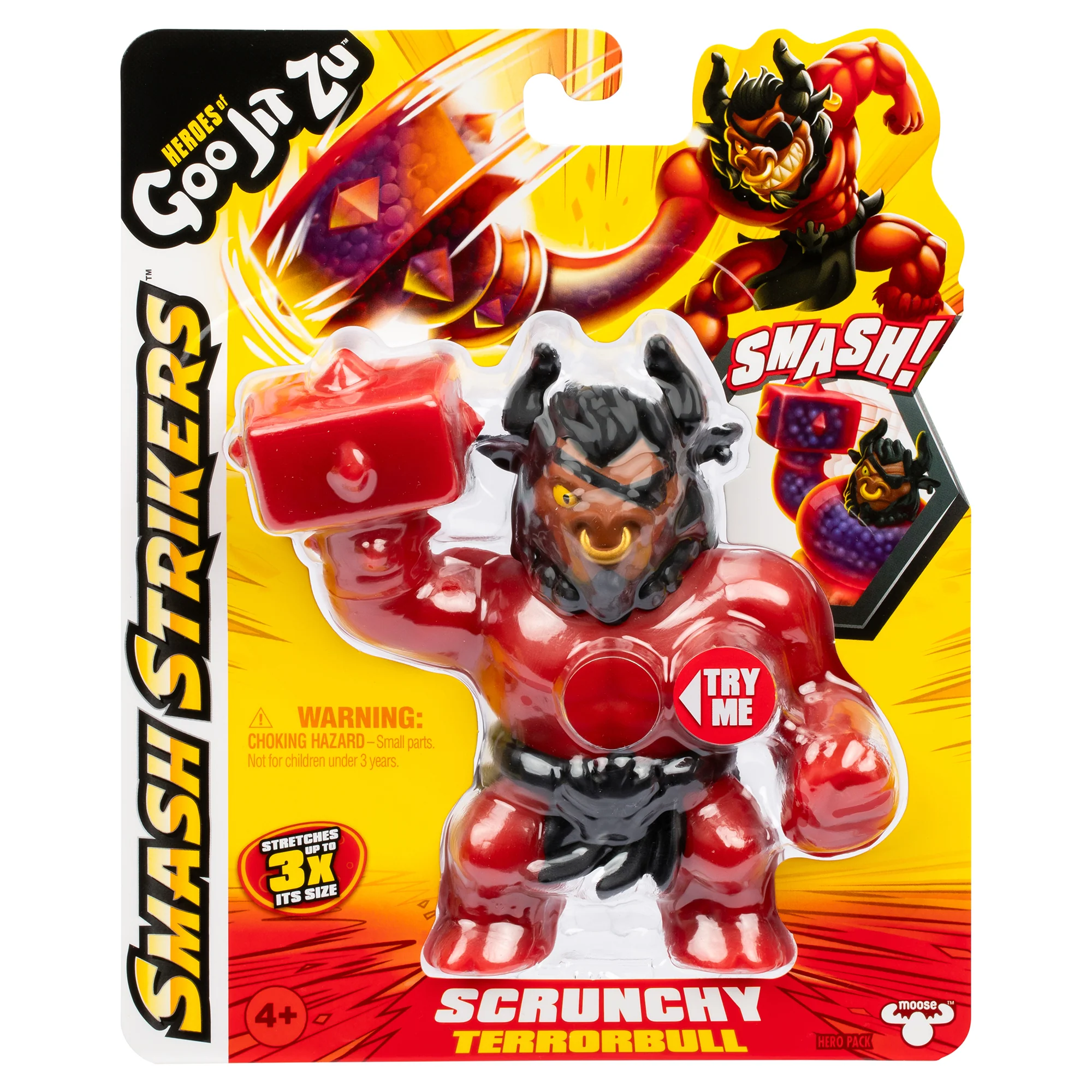 Heroes Of Goo Jit Zu S12 Smash Strikers Hero Scrunchy Terrorbull - Image 2
