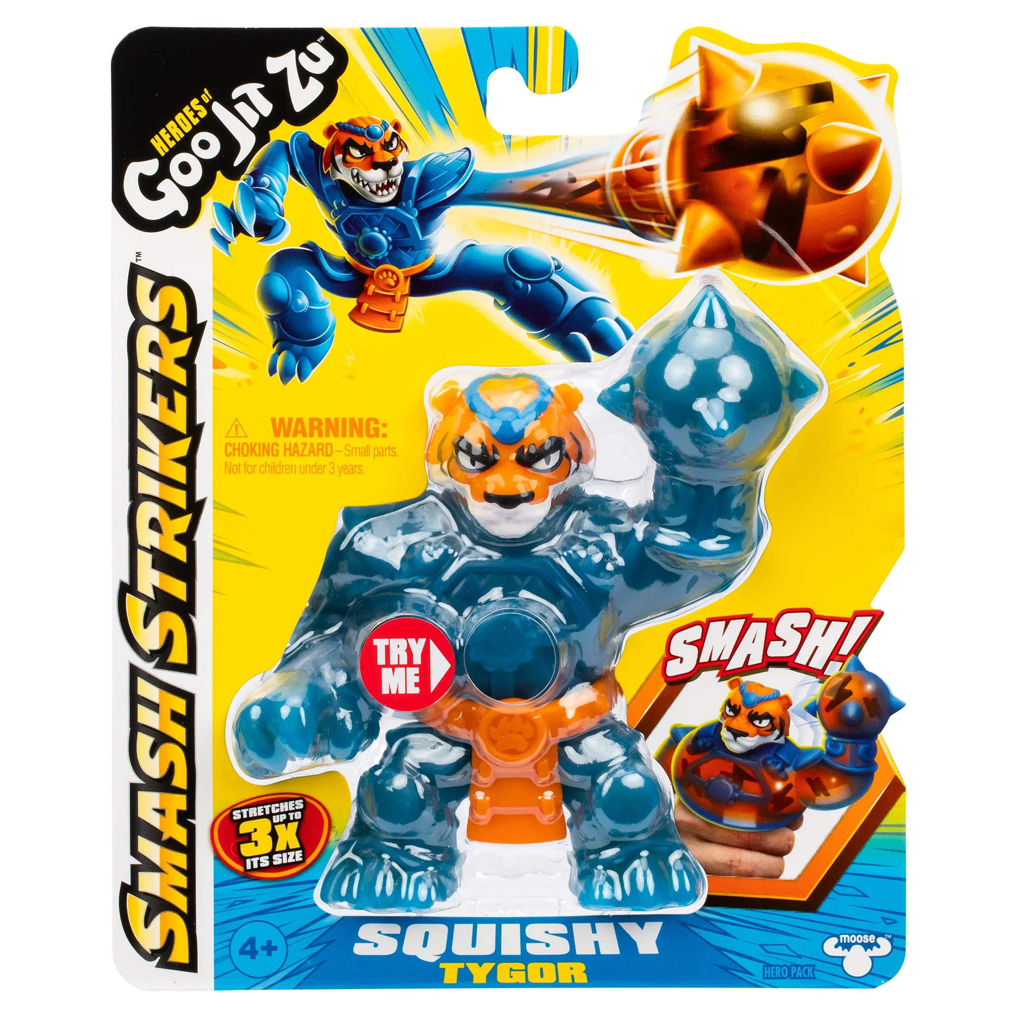 Heroes Of Goo Jit Zu S12 Smash Strikers Hero Squishy Tygor - Image 2