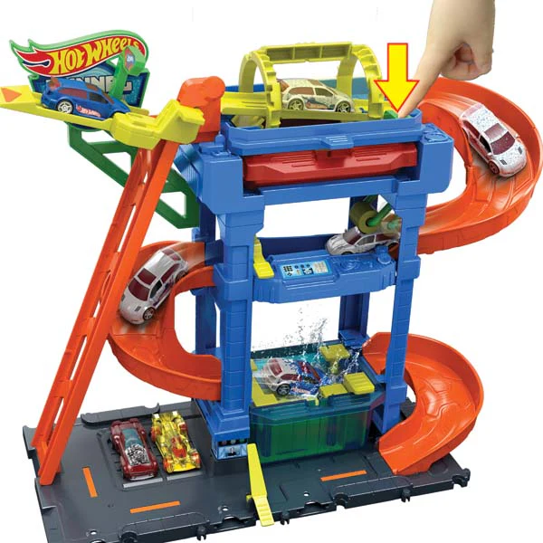 Hot Wheels City Tunnel Twist Car Wash - Image 4
