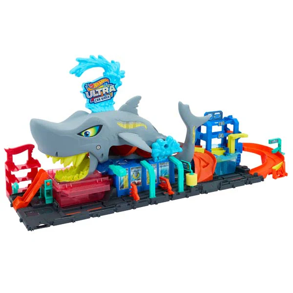 Hot Wheels City Ultra Shark Car Wash - Image 2