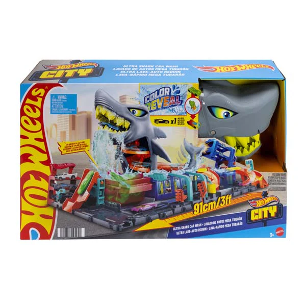 Hot Wheels City Ultra Shark Car Wash - Image 7