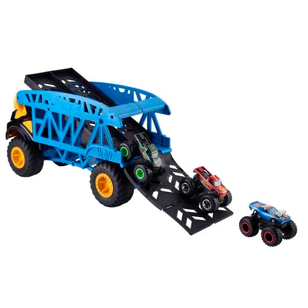 Hot Wheels Monster Mover + 3 Trucks - Image 3