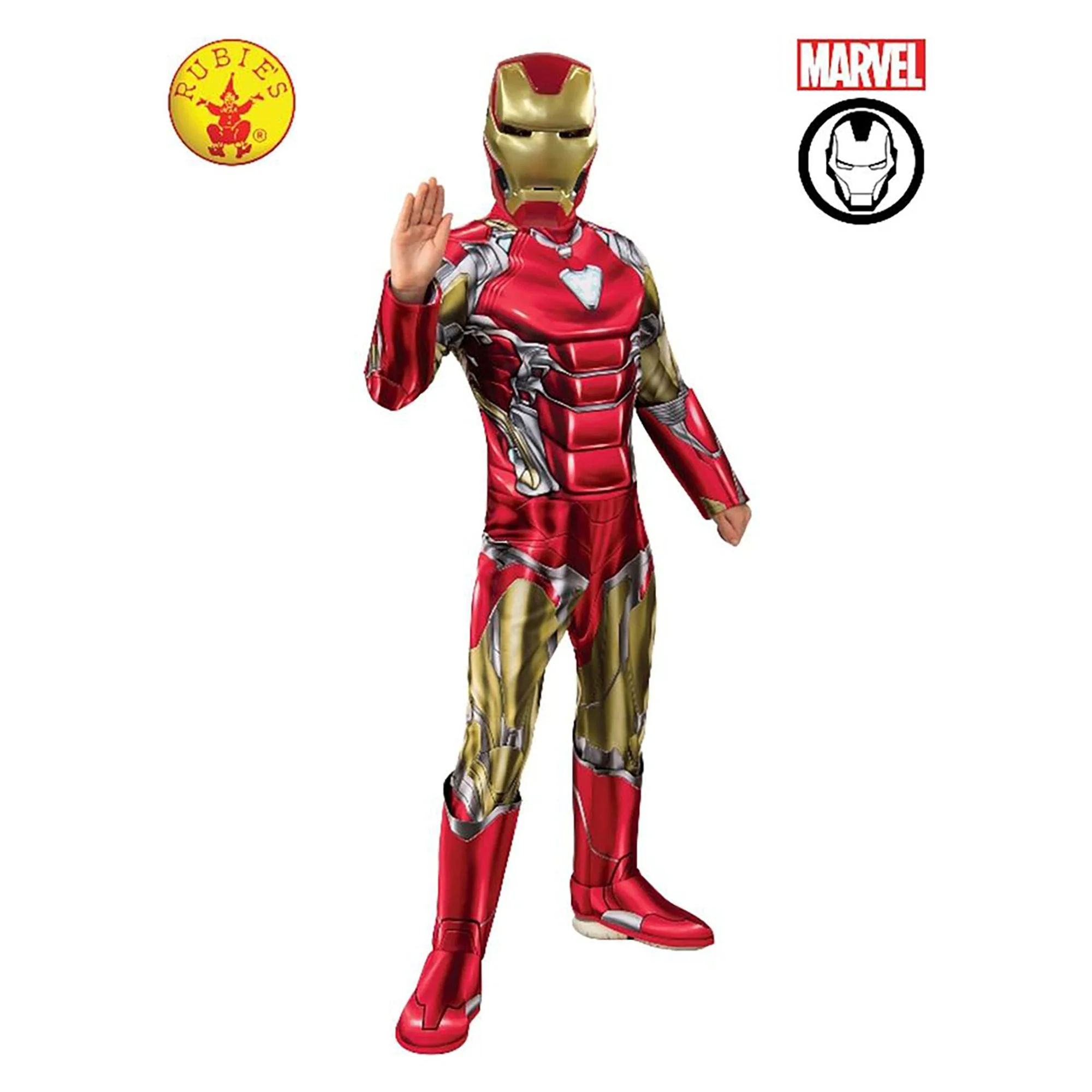 Iron Man Deluxe Costume, Red - Image 4
