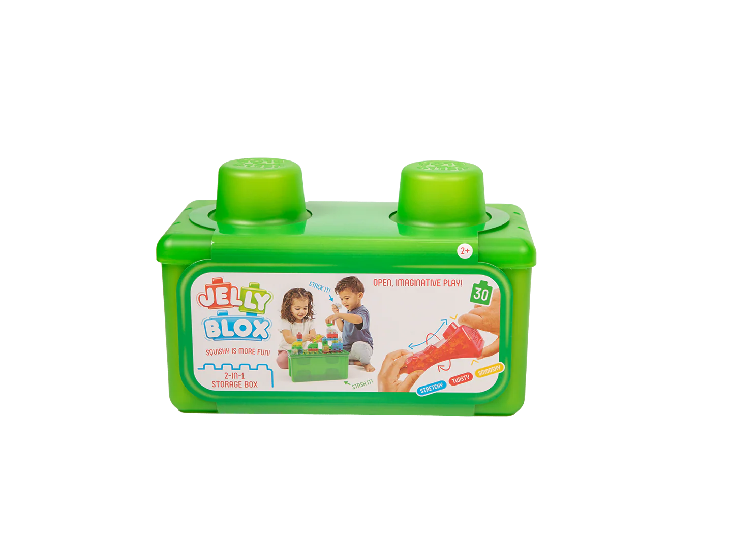 Jelly Blox - Stash & Stack 2 in 1 Storage Case - Image 4