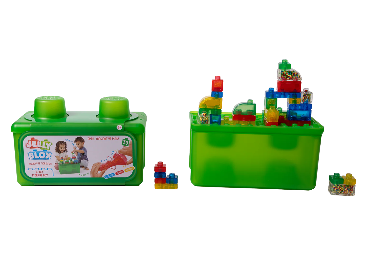 Jelly Blox - Stash & Stack 2 in 1 Storage Case - Image 5