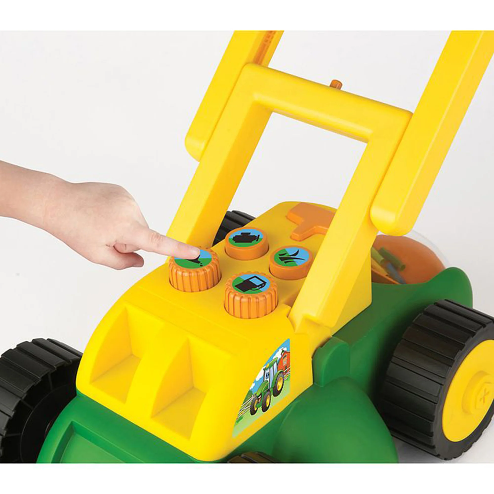 John Deere Real Sounds Lawn Mower - Image 2