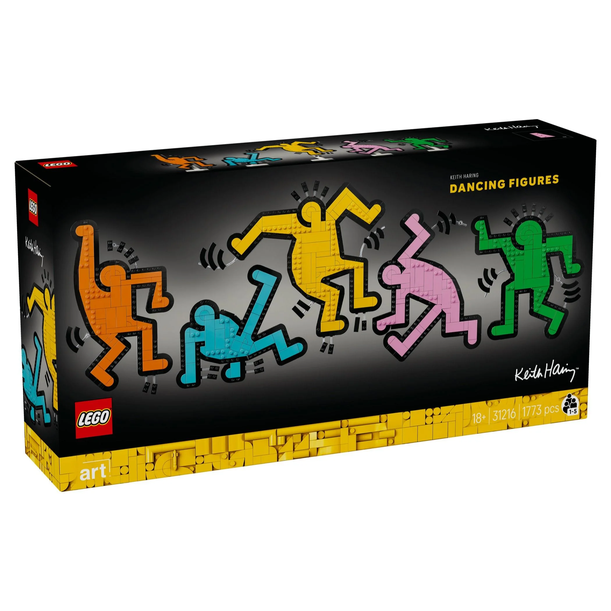 LEGO Art Keith Haring - Dancing Figures 31216 - Image 4