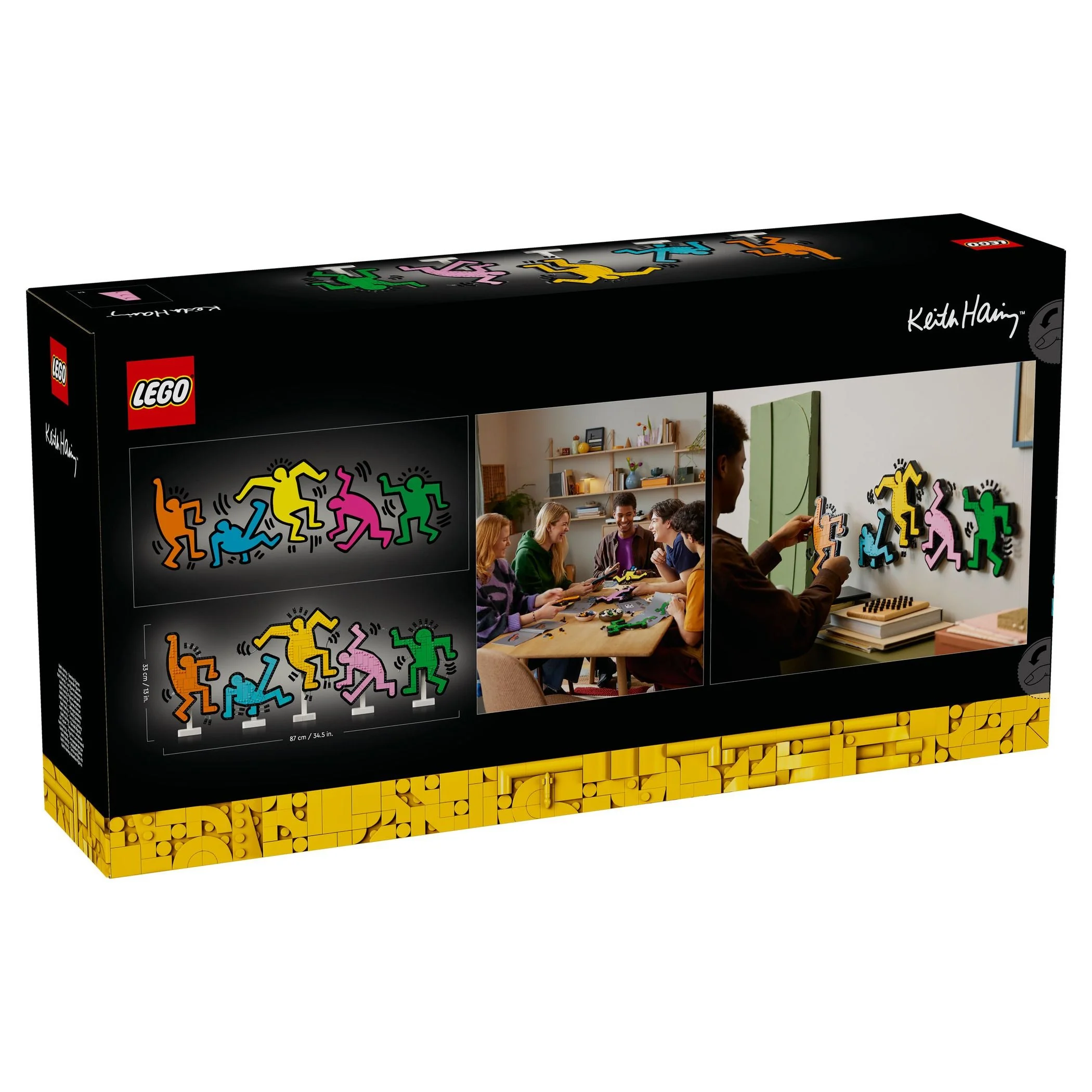 LEGO Art Keith Haring - Dancing Figures 31216 - Image 5