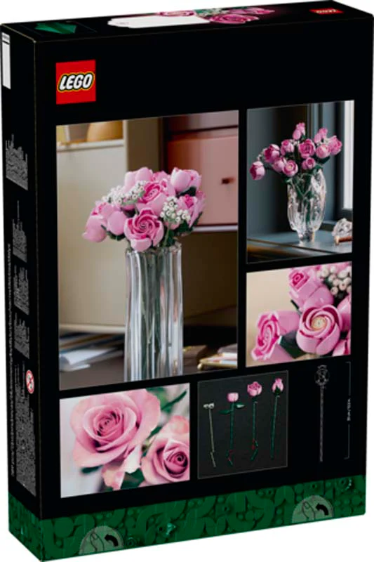 LEGO Botanicals Bouquet of Pink Roses - Image 6