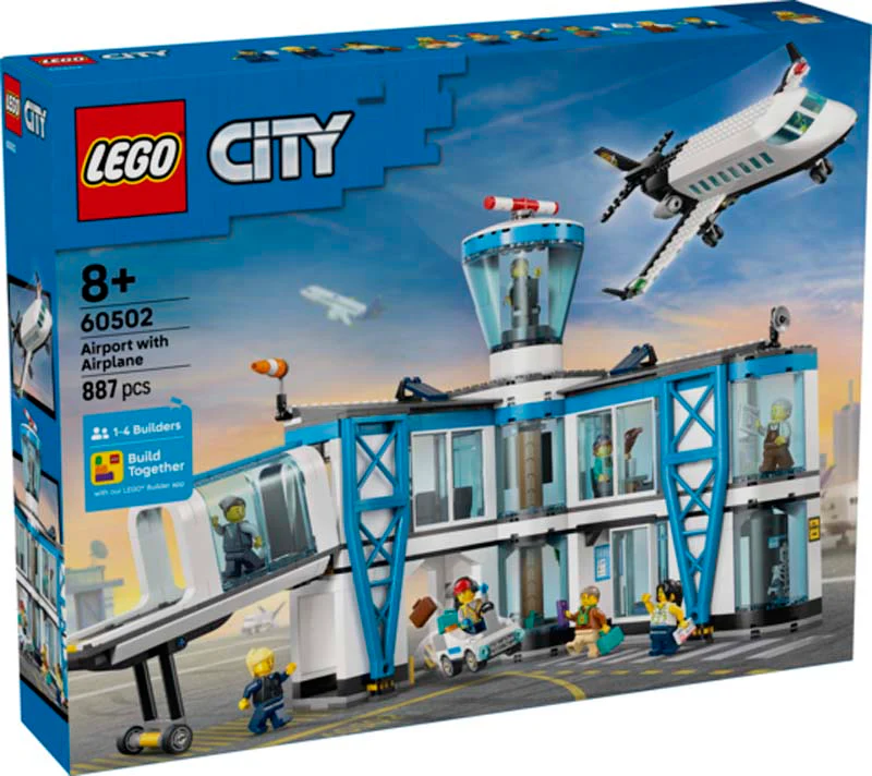 LEGO City Airport with Airplane 60502 - Image 8