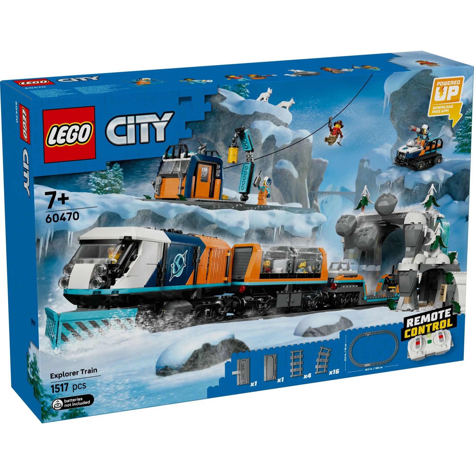 LEGO City Explorers Arctic Polar Express Train 60470 - Image 10