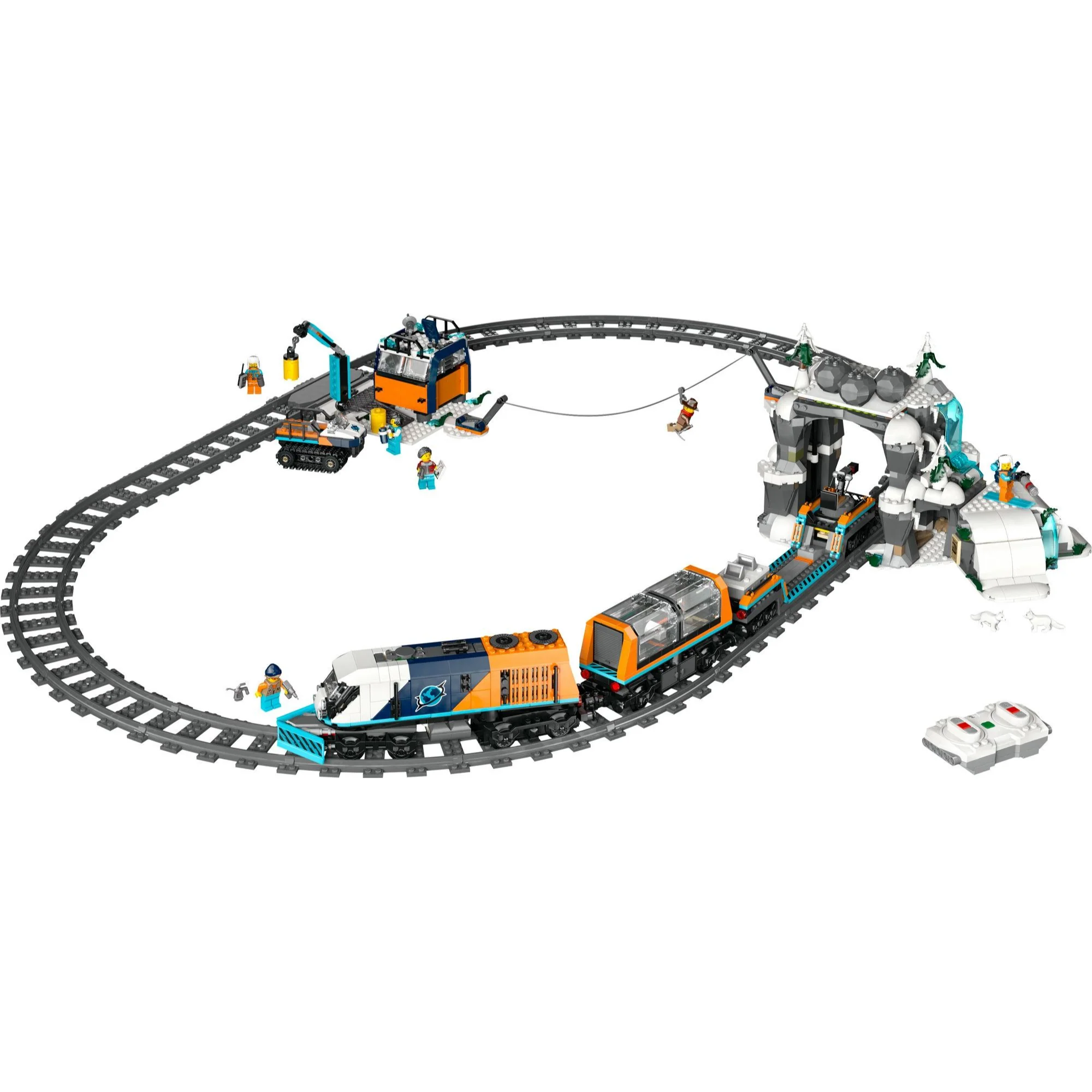 LEGO City Explorers Arctic Polar Express Train 60470 - Image 2