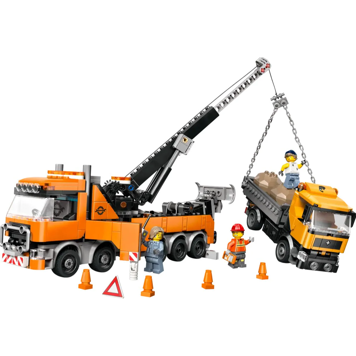 LEGO City Heavy-Duty Recovery Tow Truck with Crane 60467 - Image 2