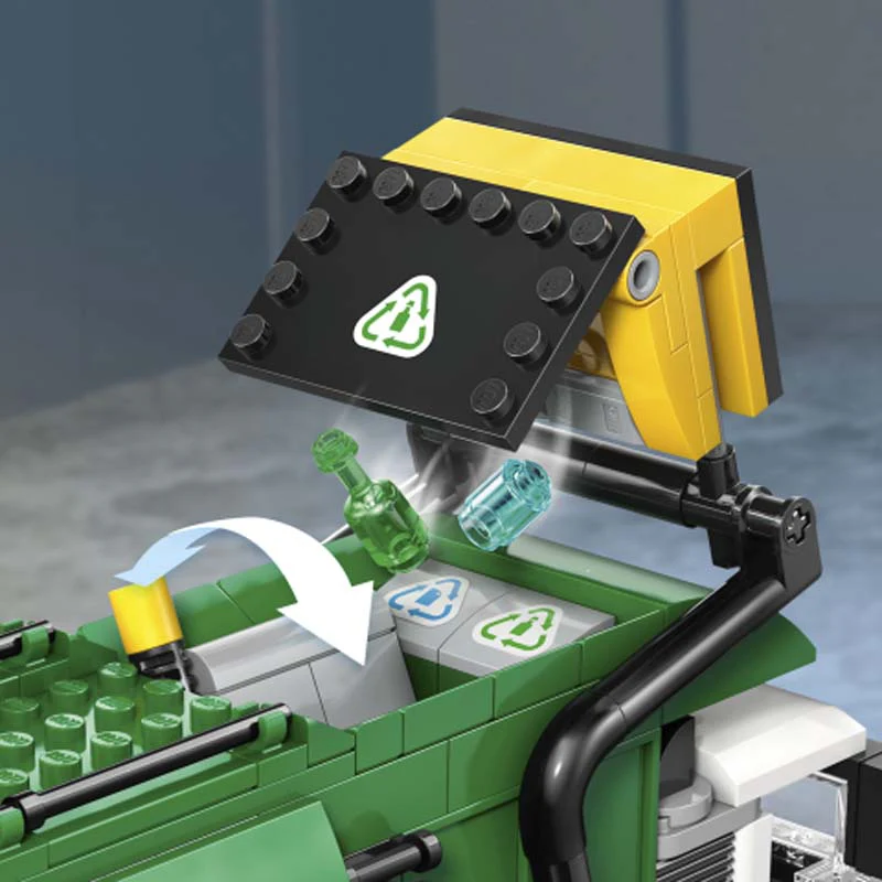 LEGO City Recycling Truck 60495 - Image 4