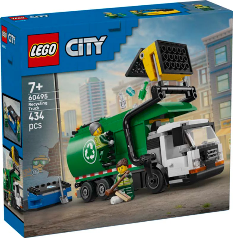 LEGO City Recycling Truck 60495 - Image 7