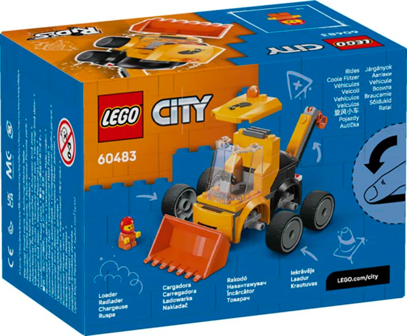 LEGO City Rides Construction Loader 60483 - Image 2