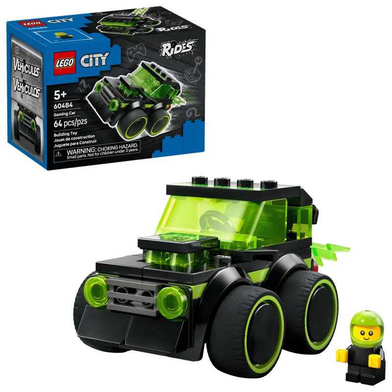 LEGO City Rides Gaming Race Car 60484