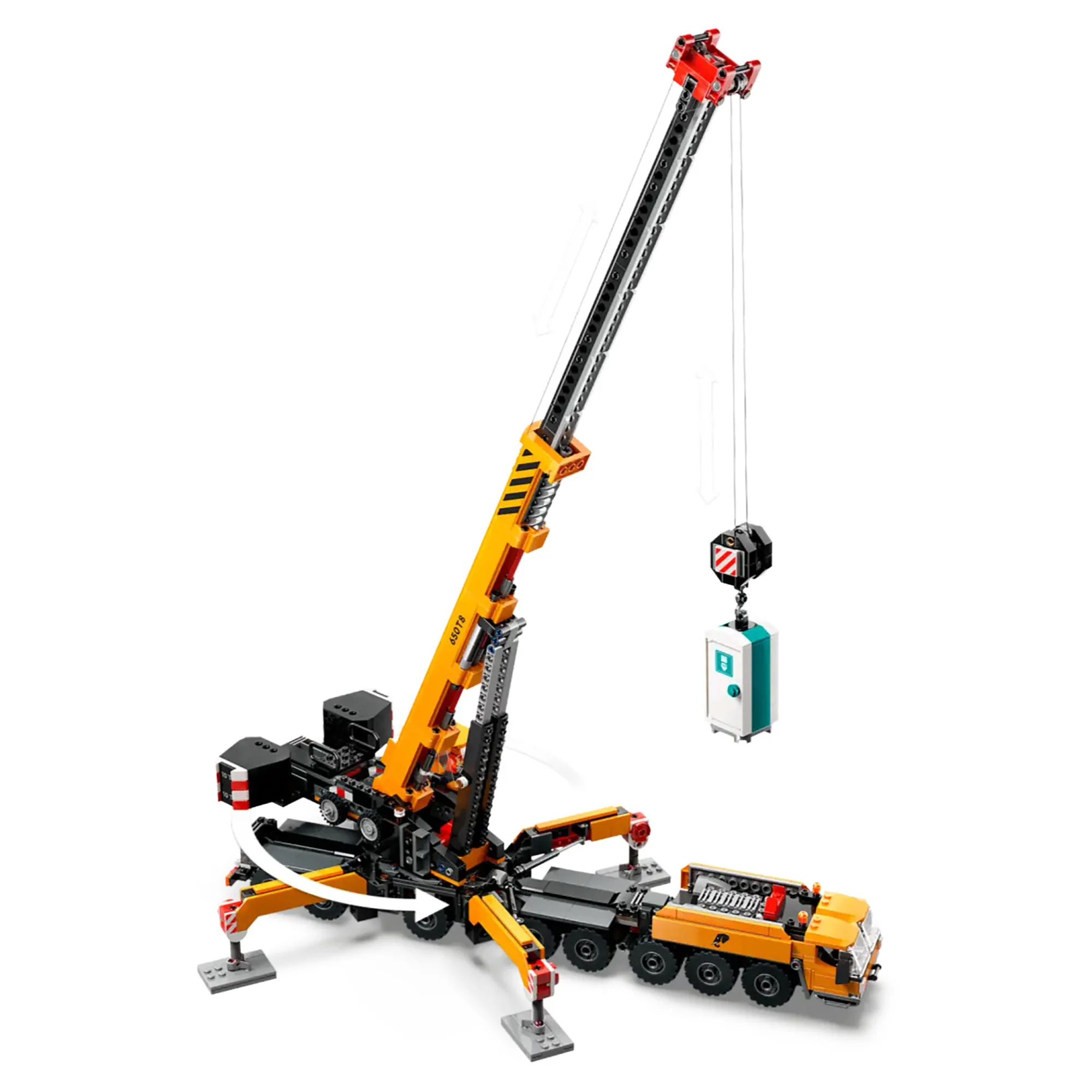 LEGO City Yellow Mobile Construction Crane 60409 - Image 4