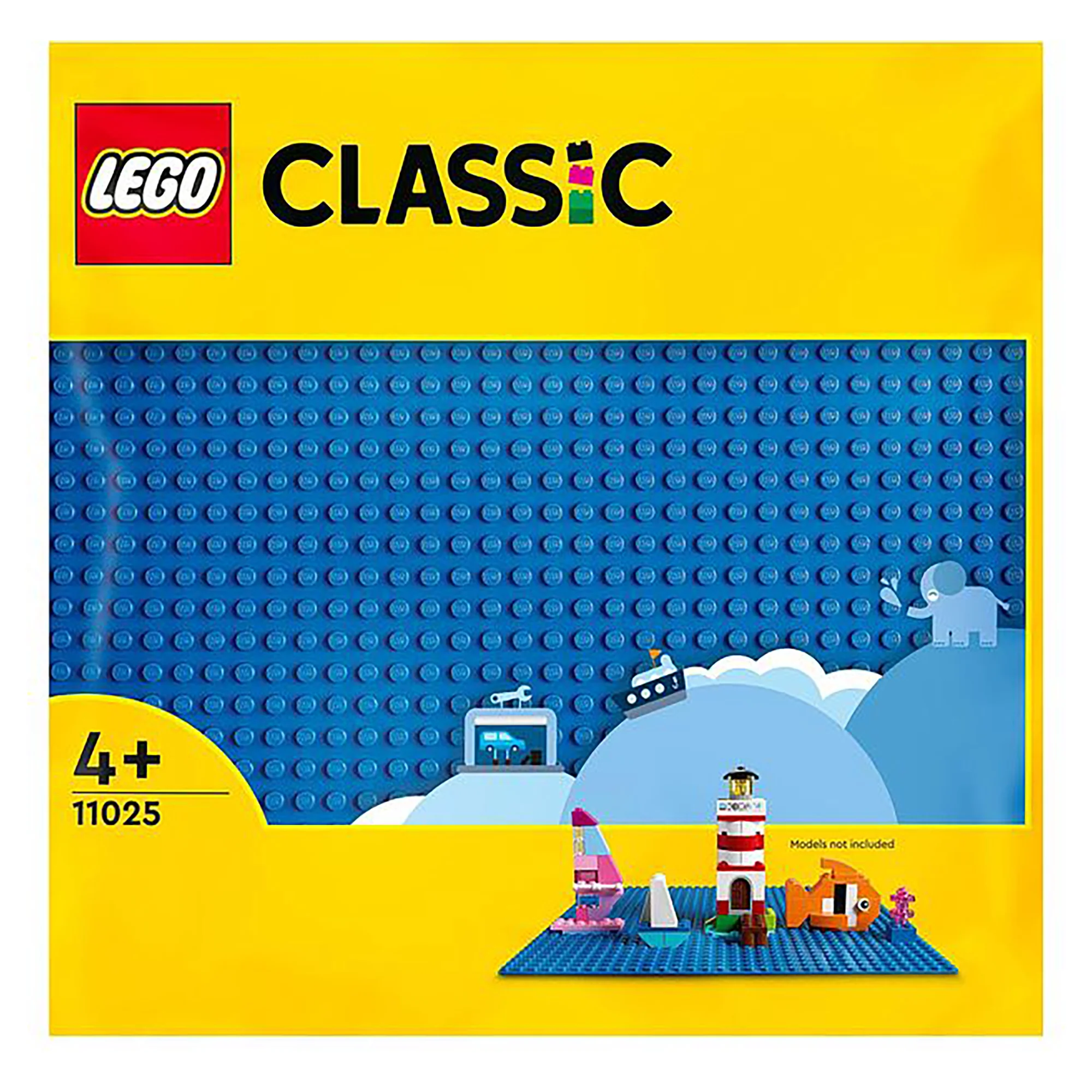 LEGO Classic Baseplate 11025, Blue - Image 2