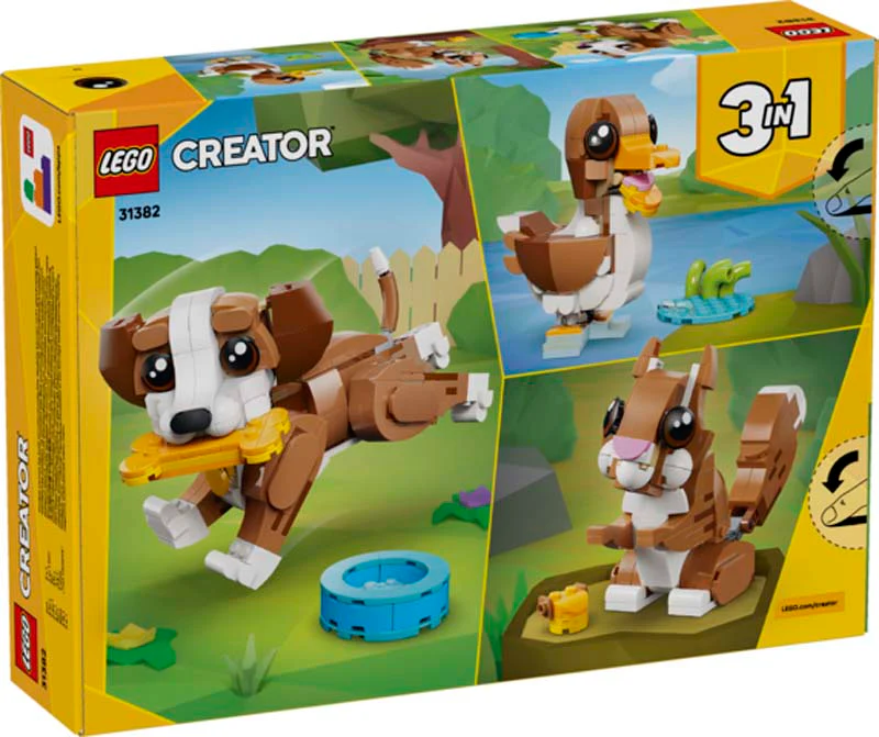 LEGO Creator Cute Animals: Playful Puppy Dog 31382 - Image 6