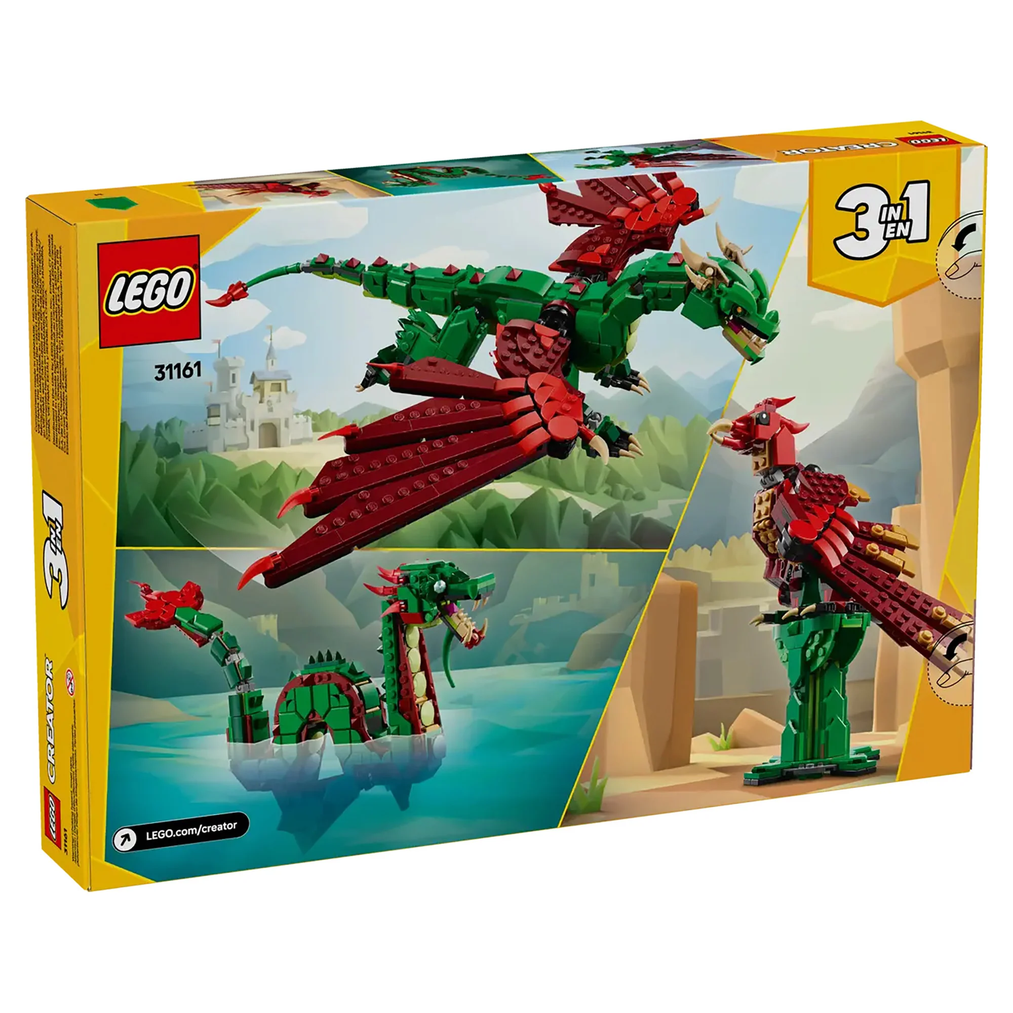 LEGO Creator Medieval Dragon 31161 - Image 3