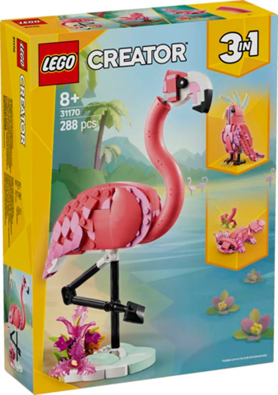 LEGO Creator Wild Animals Pink Flamingo 31170 - Image 7