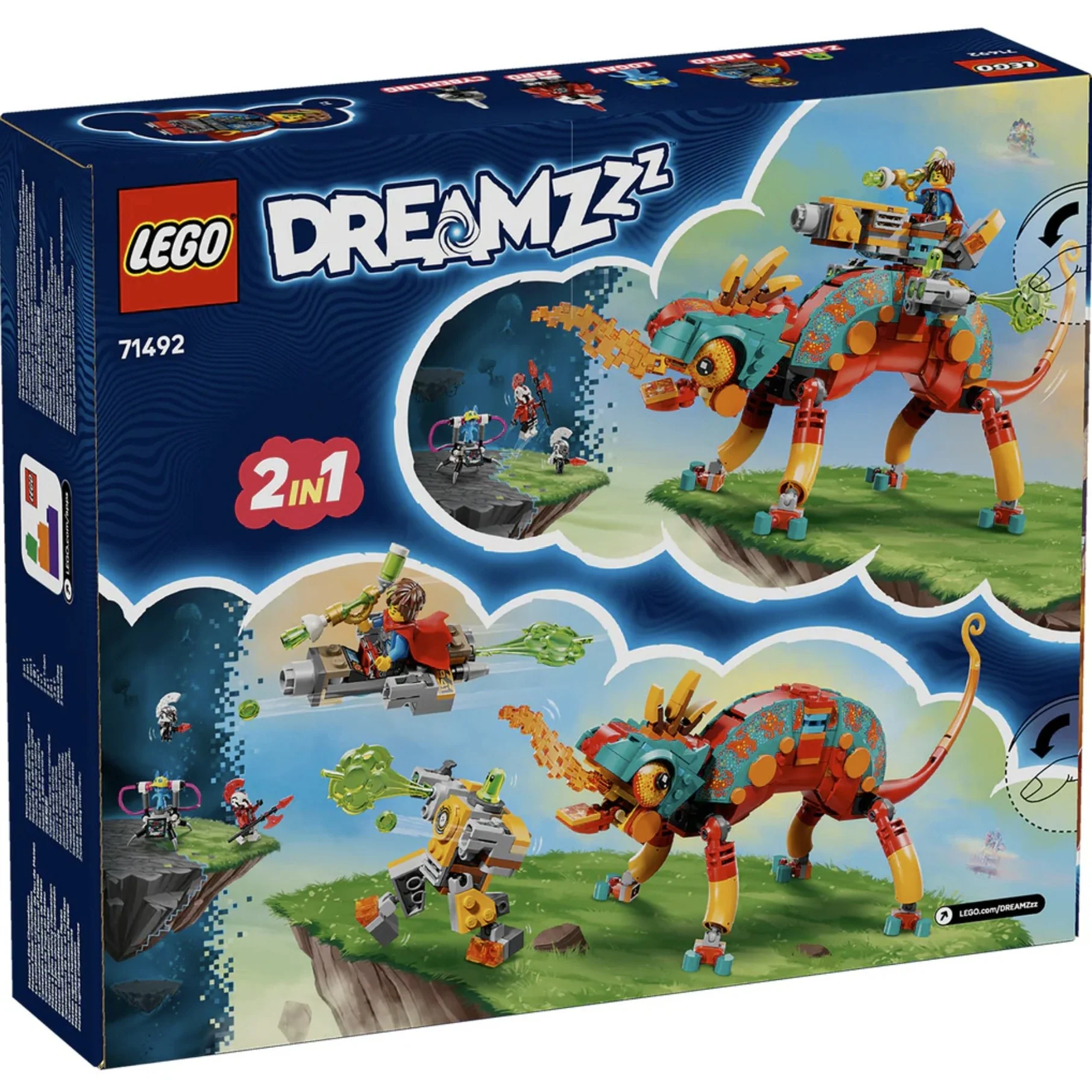 LEGO DREAMZzz Mateo's Fire Chameleon 71492 - Image 7