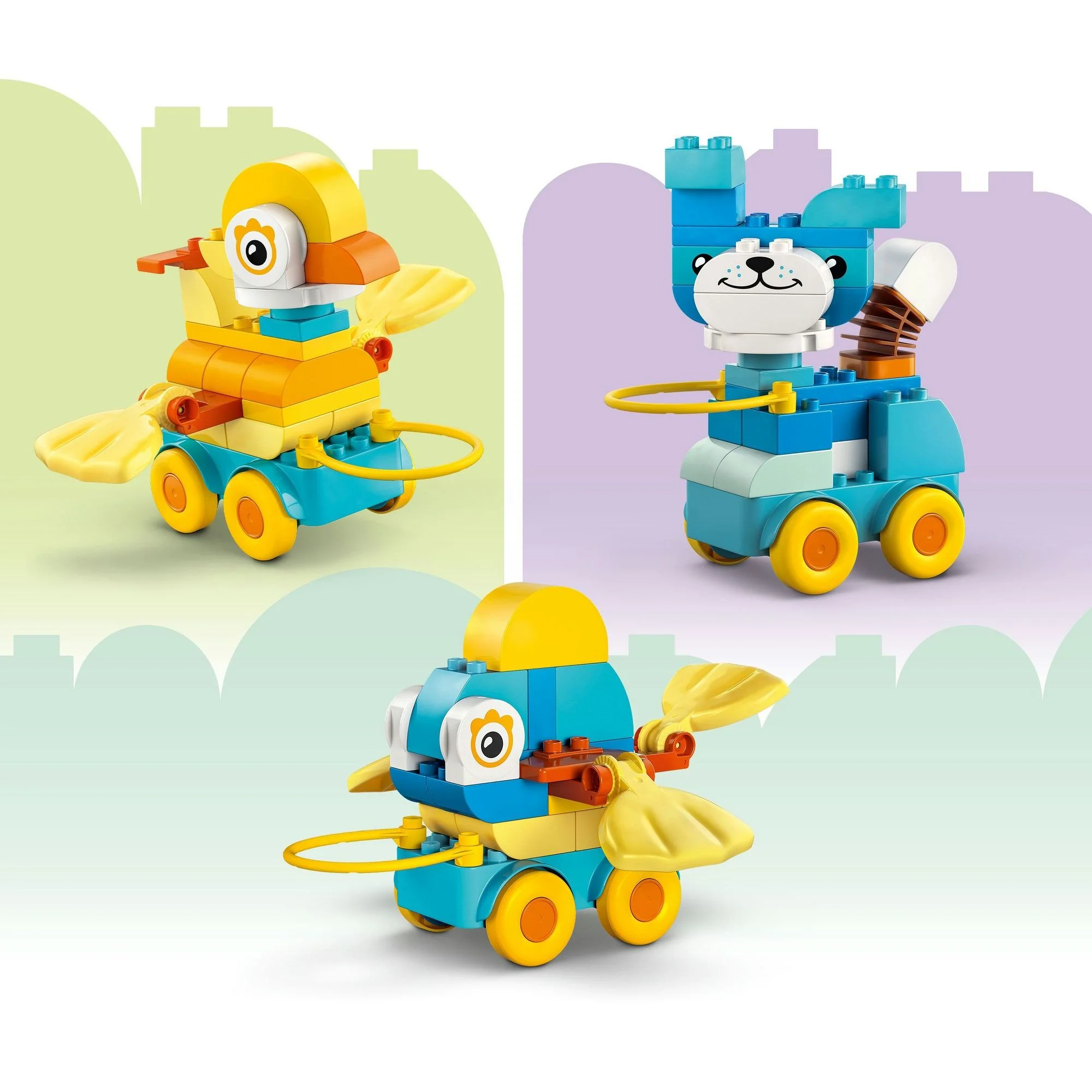 LEGO Duplo 3in1 Animals on Wheels 10448 - Image 3