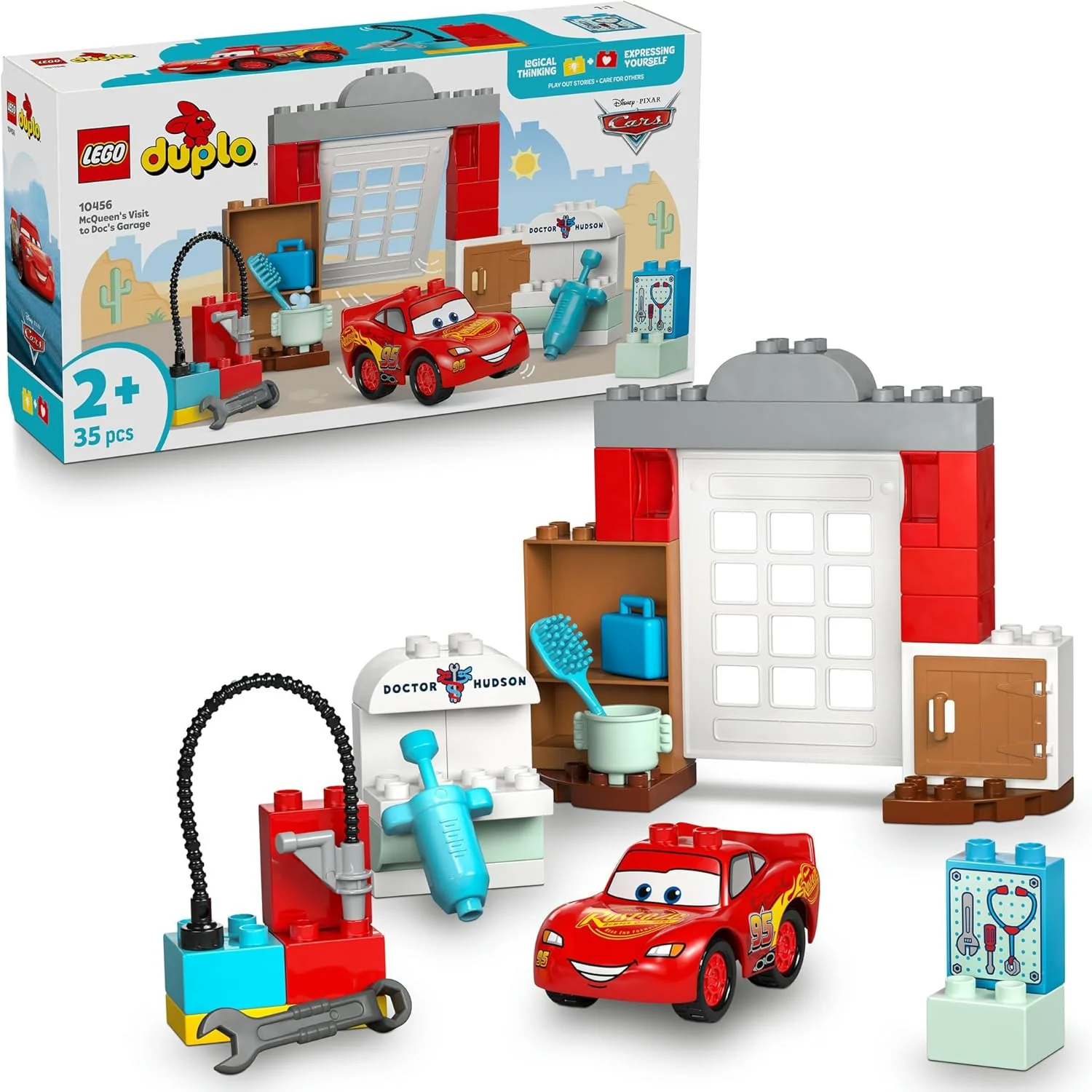 LEGO Duplo McQueen's Visit to Doc's Garage 10456