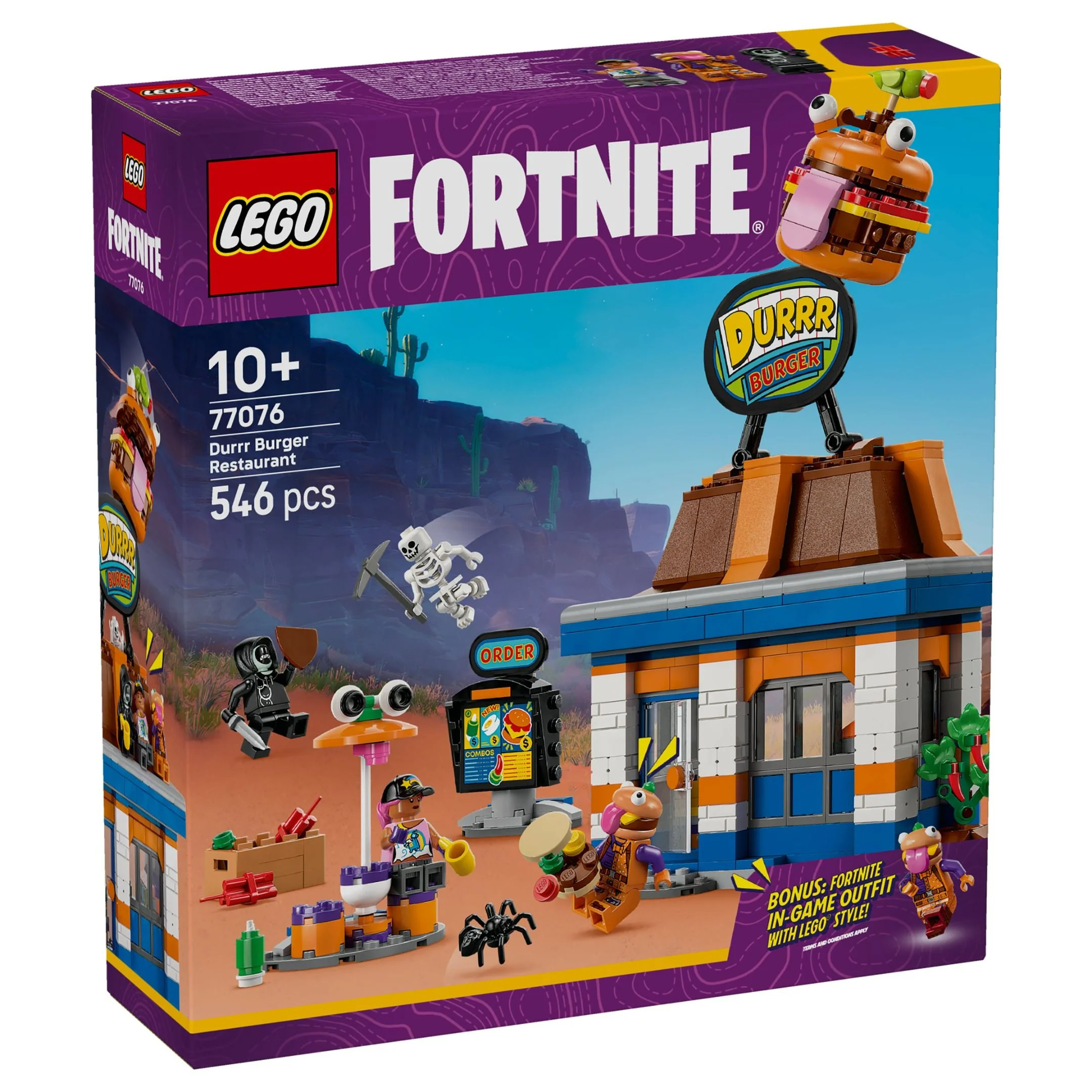 LEGO Fortnite Durrr Burger Restaurant 77076 - Image 10