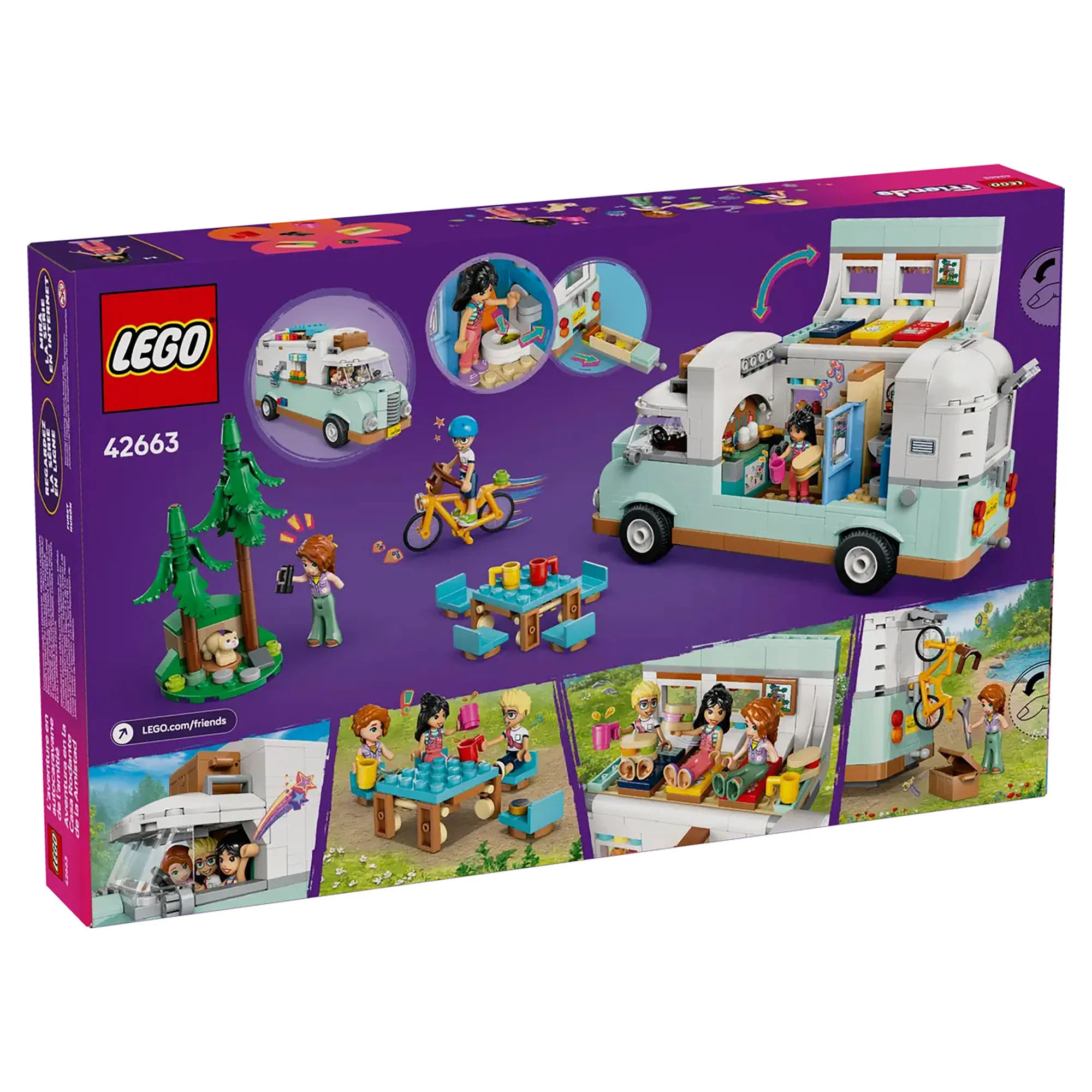 LEGO Friends Friendship Camper Van Adventure 42663 - Image 3