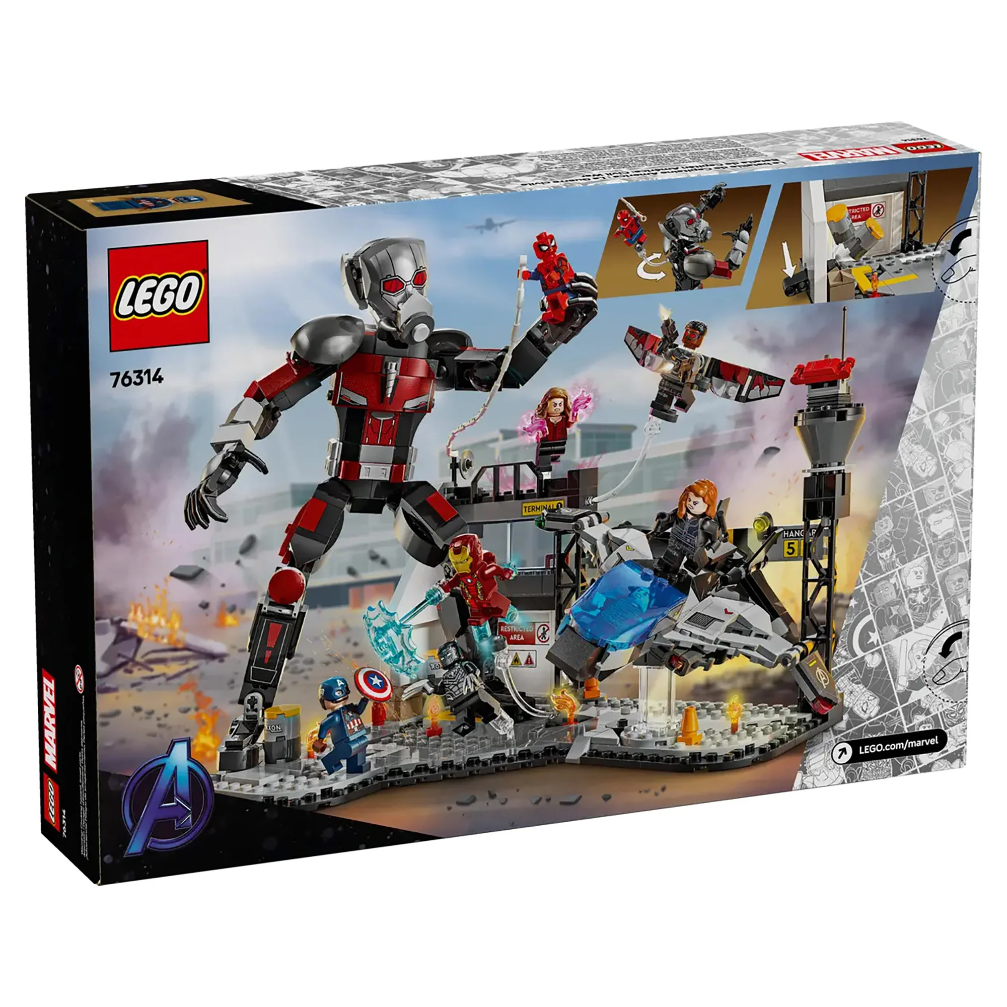 LEGO Marvel Captain America Civil War Battle 76314 - Image 2