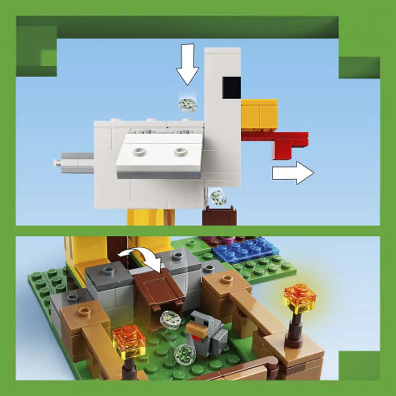 LEGO Minecraft Chicken Farm 21585 - Image 2