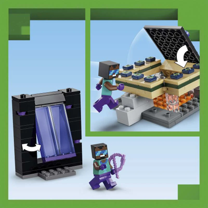 LEGO Minecraft Nether & End Portal Journey 21584 - Image 3