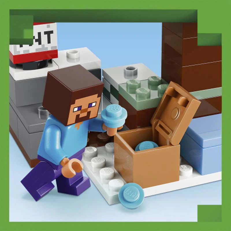 LEGO Minecraft Steve's Taiga Adventure 21583 - Image 4