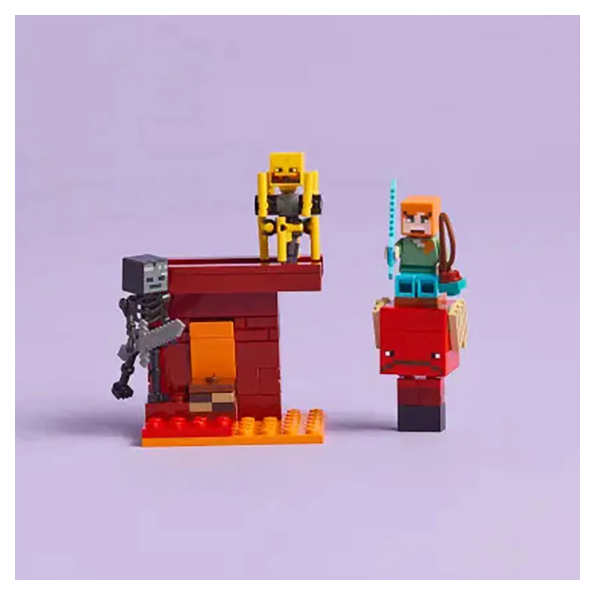 LEGO Minecraft The Nether Lava Battle 21266 - Image 8