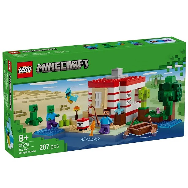 LEGO Minecraft The TNT Jungle House 21275 - Image 6