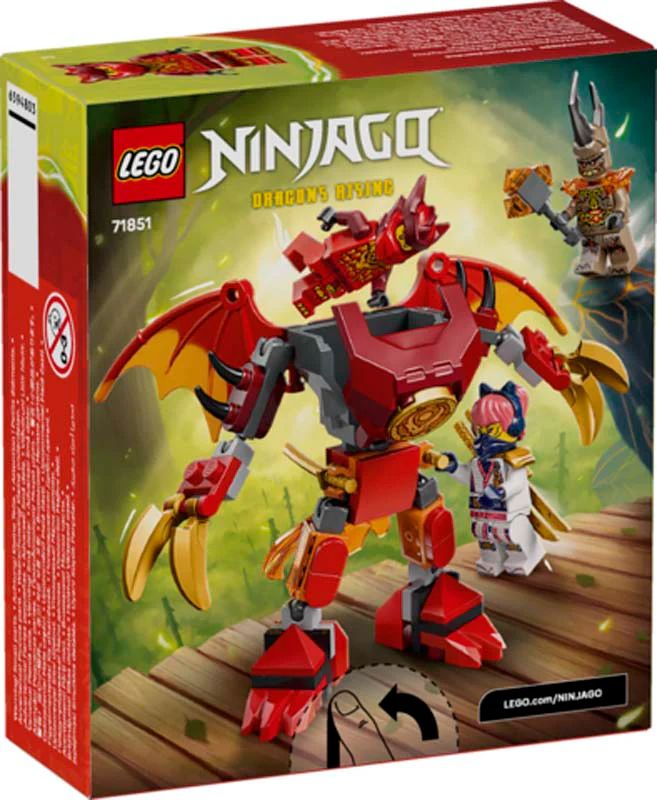 LEGO Ninjago Kai's Dragon Mech Battle Pack 71851 - Image 3
