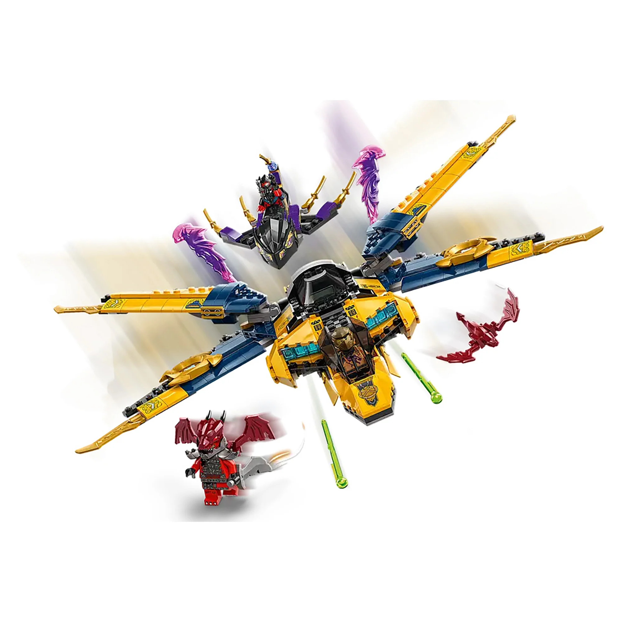LEGO Ninjago Ras and Arin's Super Storm Jet 71833 - Image 3