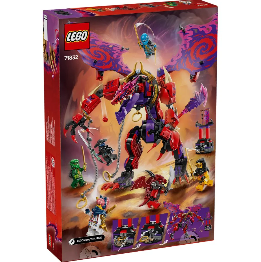 LEGO Ninjago Thunderfang Dragon of Chaos 71832 - Image 6