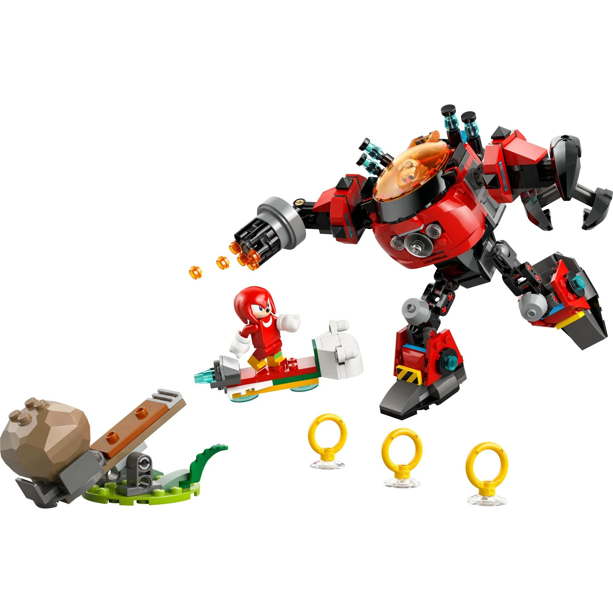 LEGO Sonic Knuckles vs. Dr. Eggman Egg Crusher Mech 77005 - Image 2