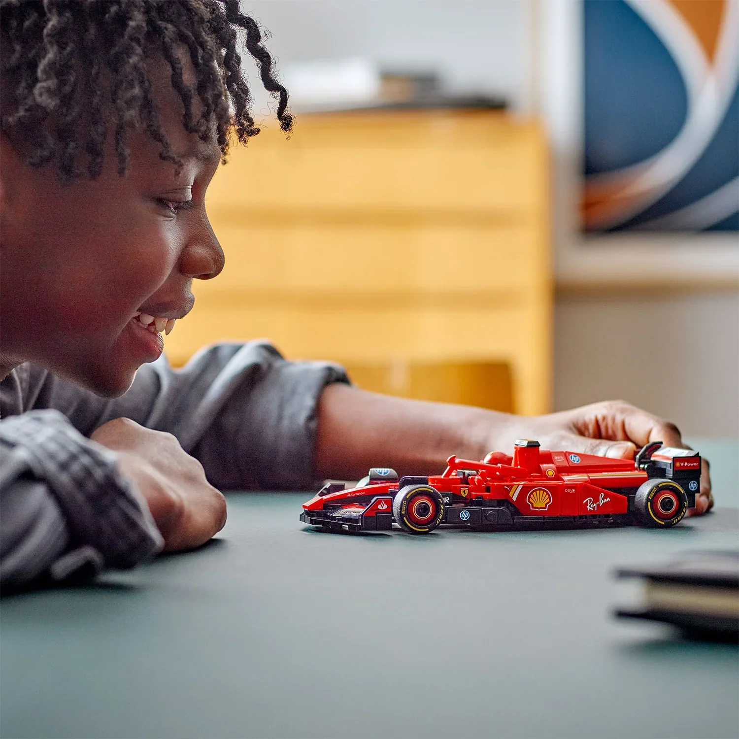 LEGO Speed Champions Ferrari SF-24 F1 Race Car - Image 7