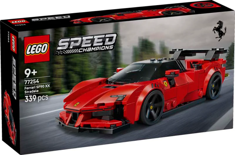 LEGO Speed Champions Ferrari SF90 XX Stradale Sports Car 77254 - Image 6
