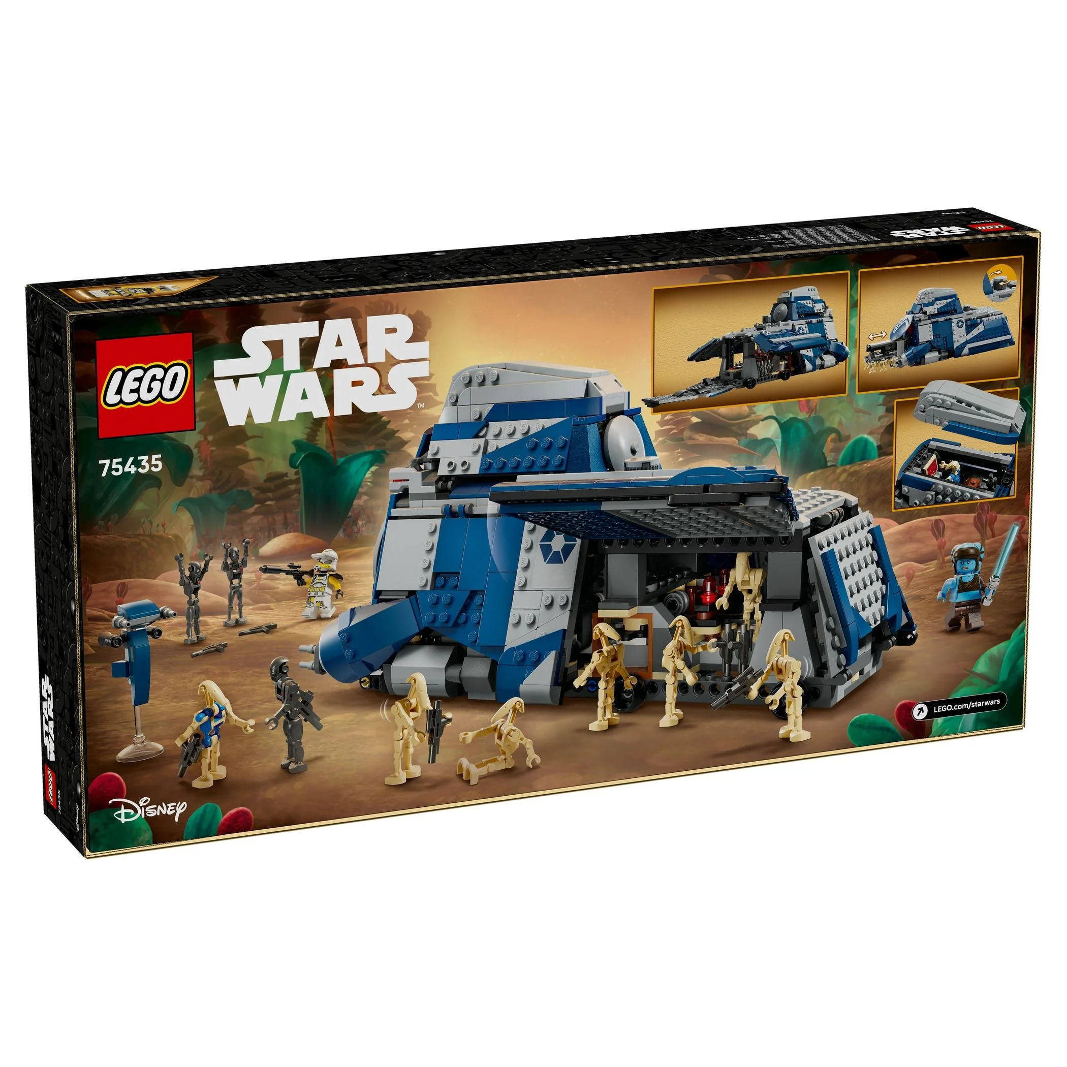 LEGO Star Wars Battle of Felucia Separatist MTT Vehicle75435 - Image 7