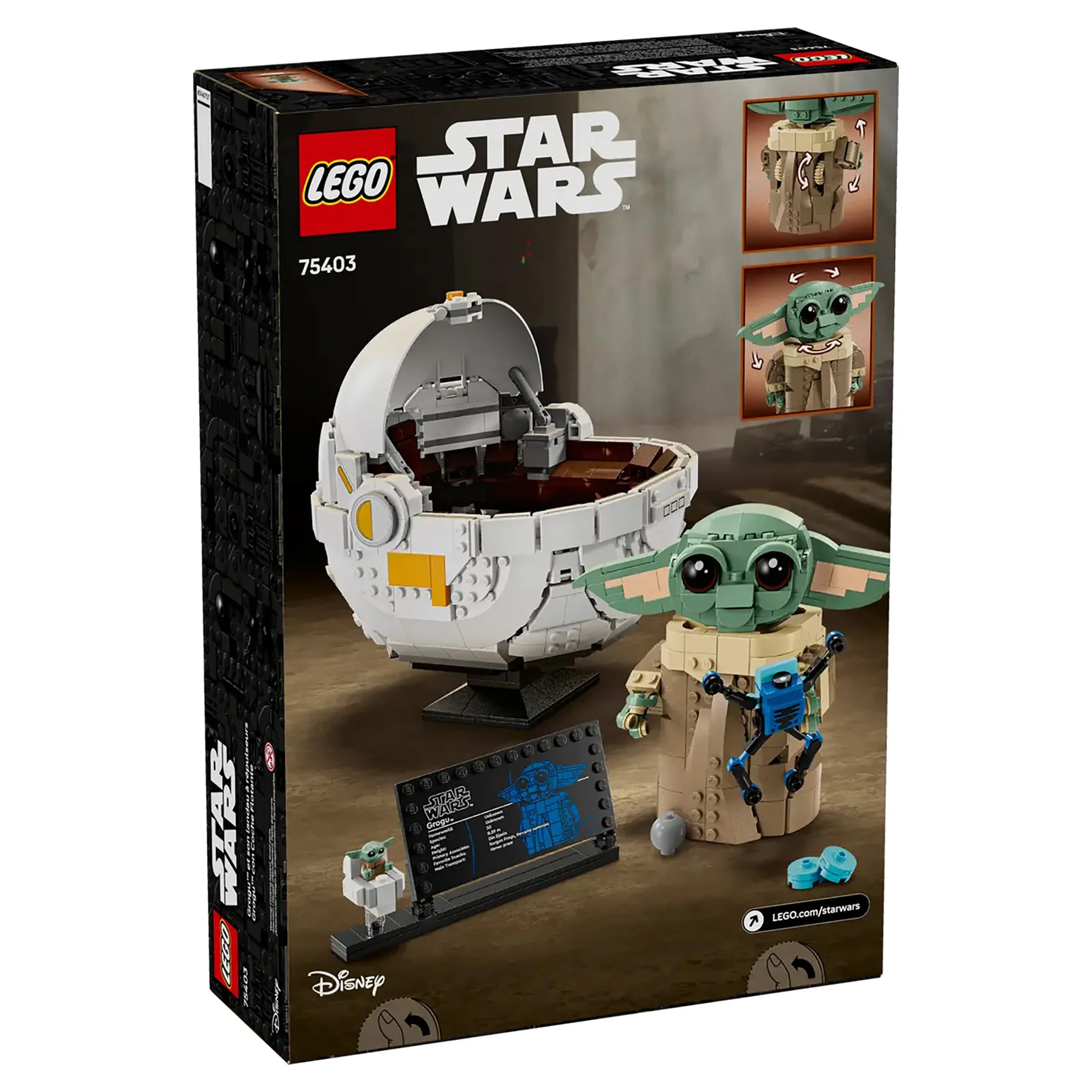 LEGO Star Wars Grogu with Hover Pram 75403 - Image 10