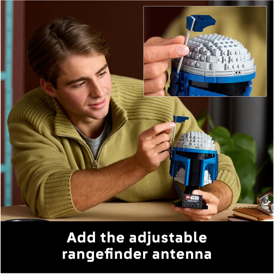 LEGO Star Wars Jango Fett Helmet 75408 - Image 6